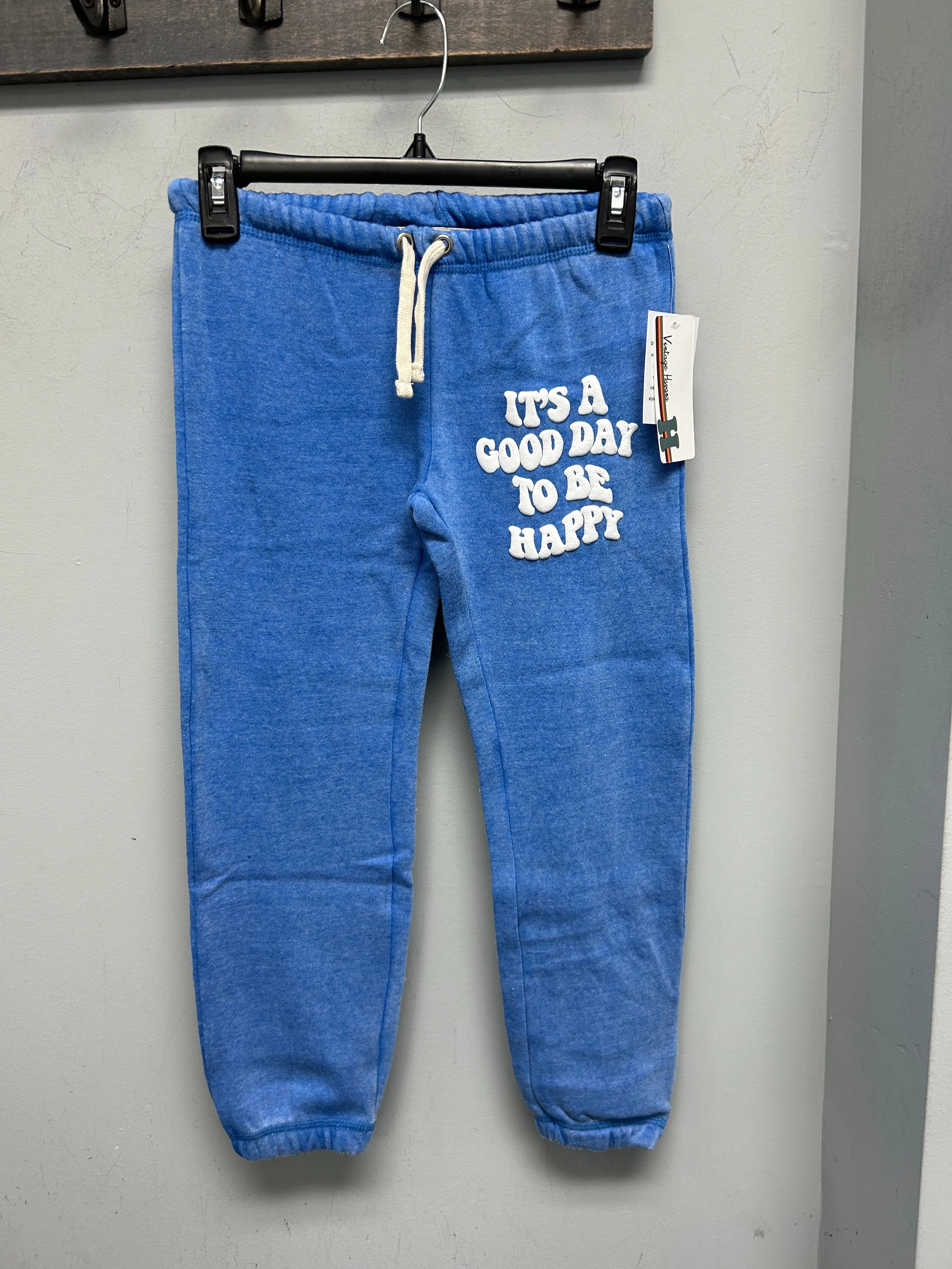 Vintage Havana Kids Cobalt Puff Print Jogger