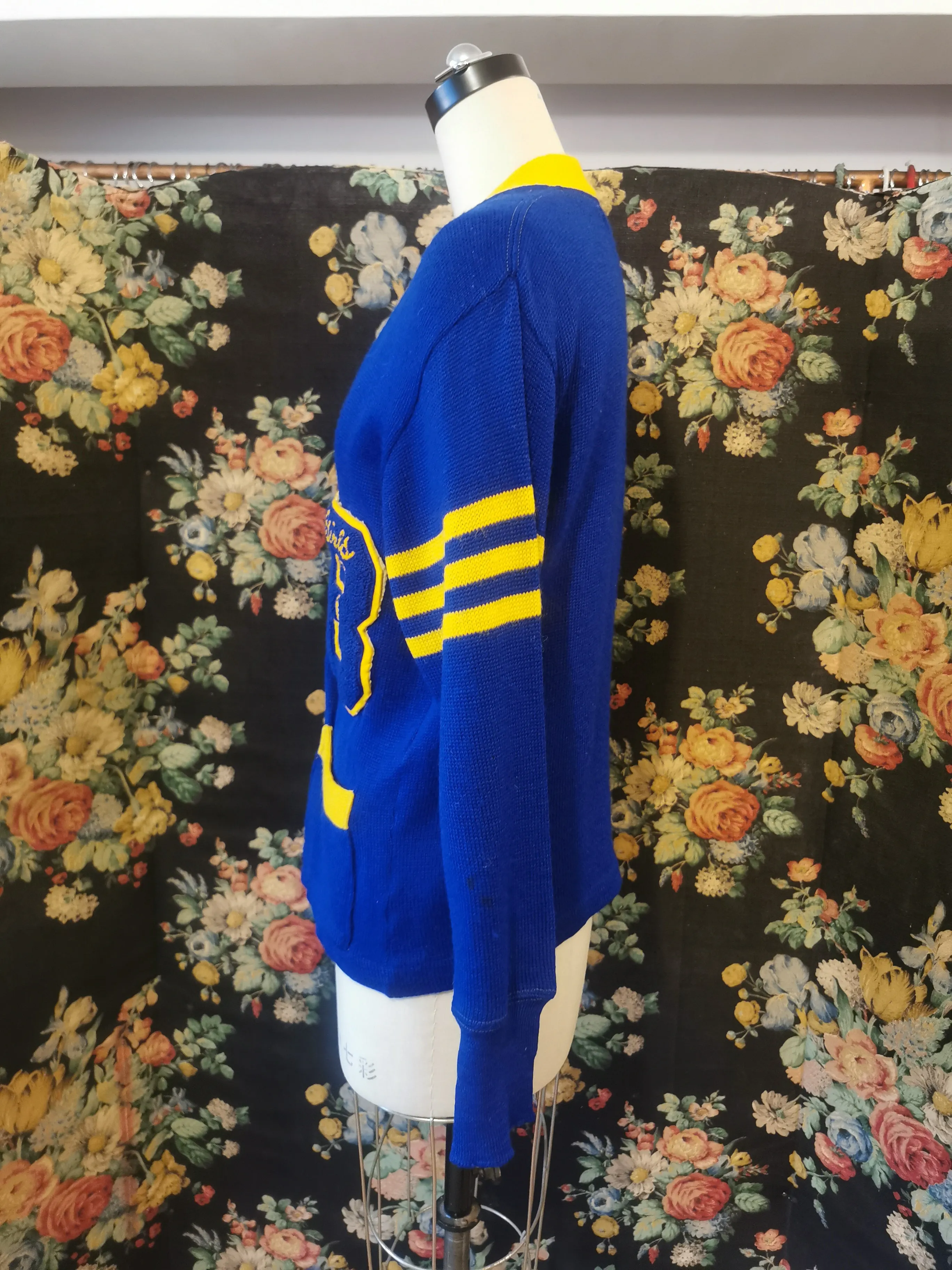 Vintage Varsity Girls Basketball cardigan