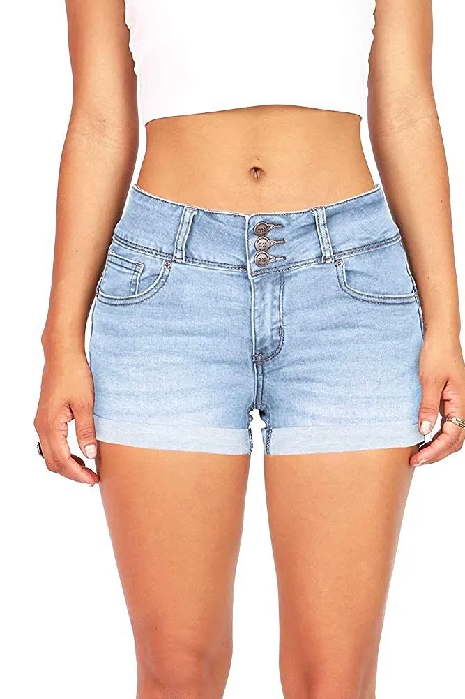 Wax Women's Push-Up Color Twill Shorts