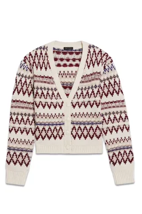 Willow Fair Isle Wool Cardigan