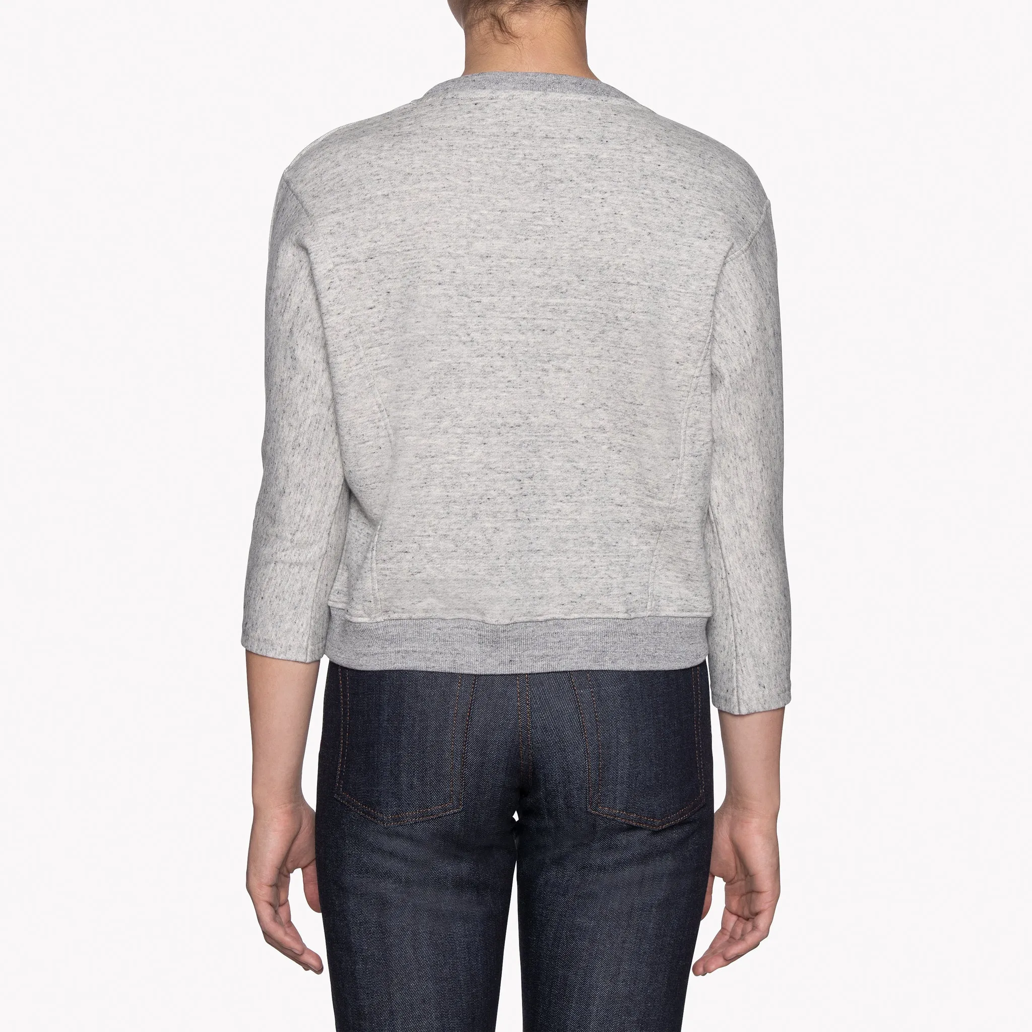 Women's - Smart Crew - Terry - Grey