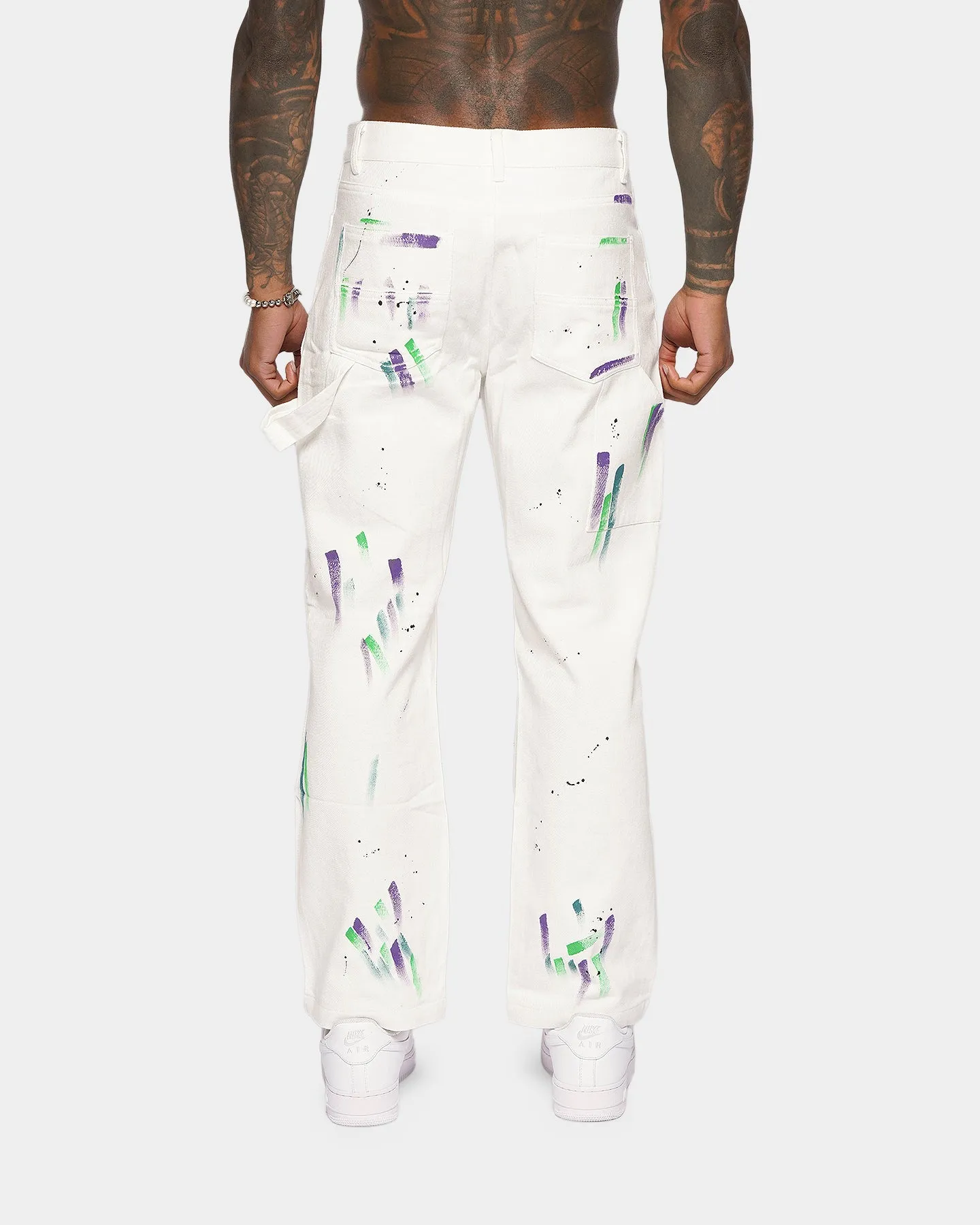 XXIII Cesare Painters Jeans White