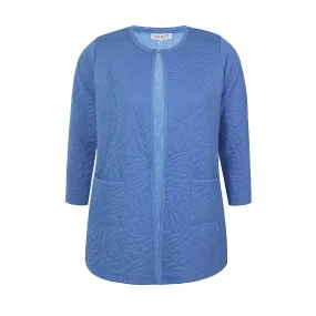 Zhenzi Reimer Longline Cardigan in Blue